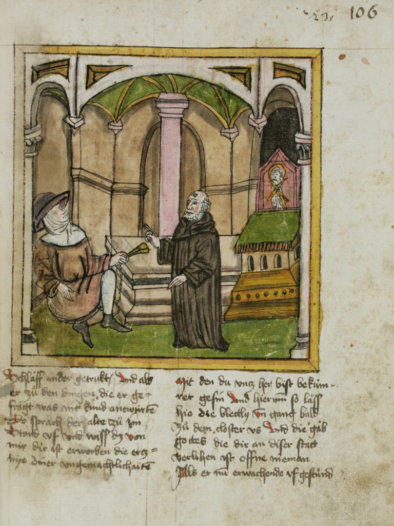 Otmar | © St. Gallen, Stiftsbibliothek, Cod. Sang. 602, S. 522
