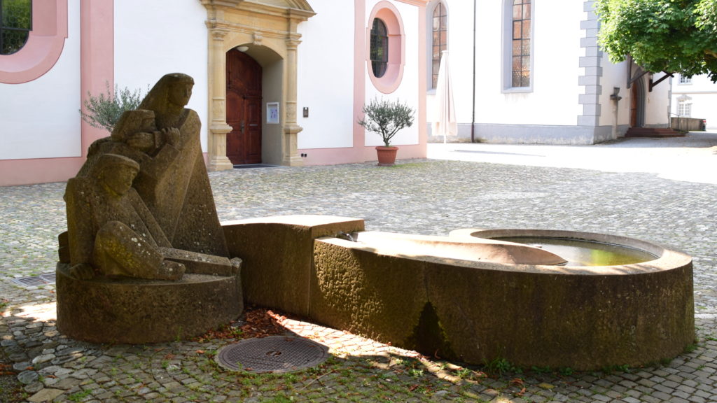 Verenabrunnen vor dem Münster