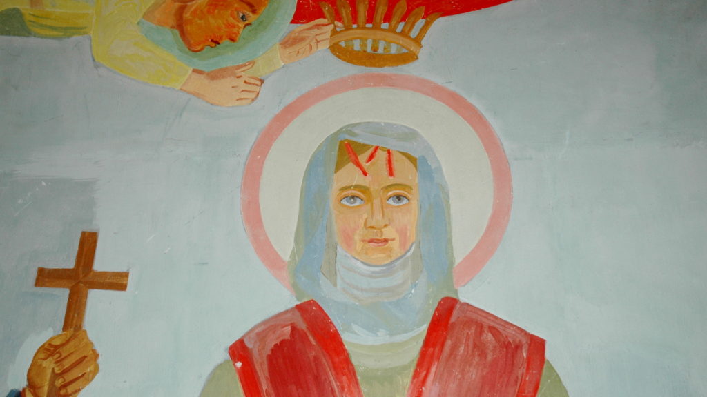 Wiborada von Ferdinand Gehr in der Kapelle St.Georgen | © Bistum St. Gallen