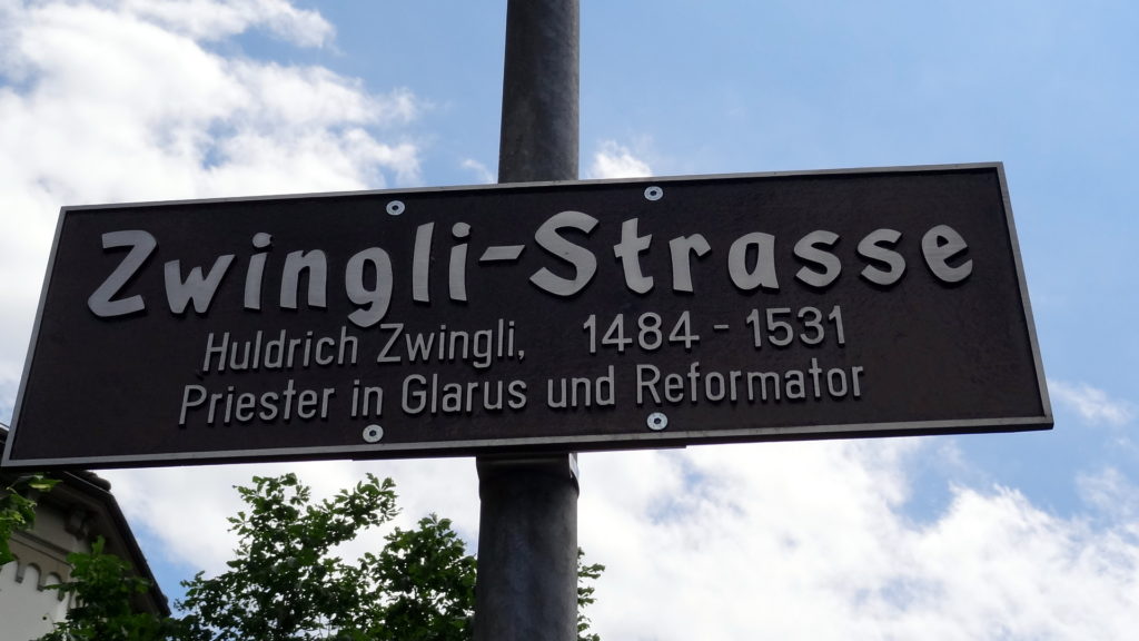 Auch Zwingli hat mal hier gewirkt 