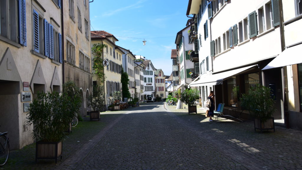 in den Gassen von Rapperswil