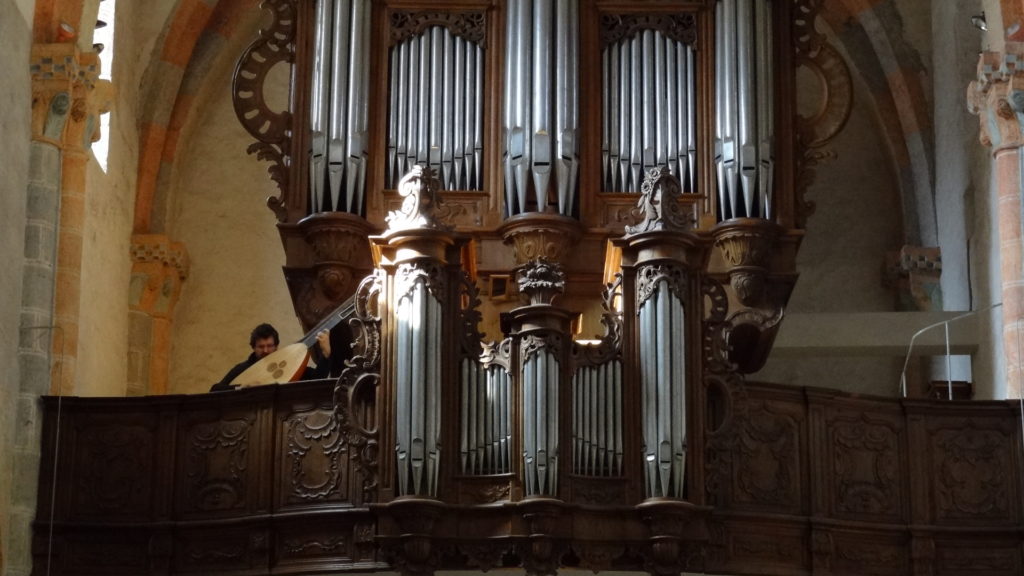 Orgel in der Stiftskirche St. Ursanne