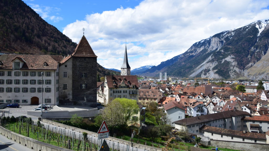 Sicht auf Chur