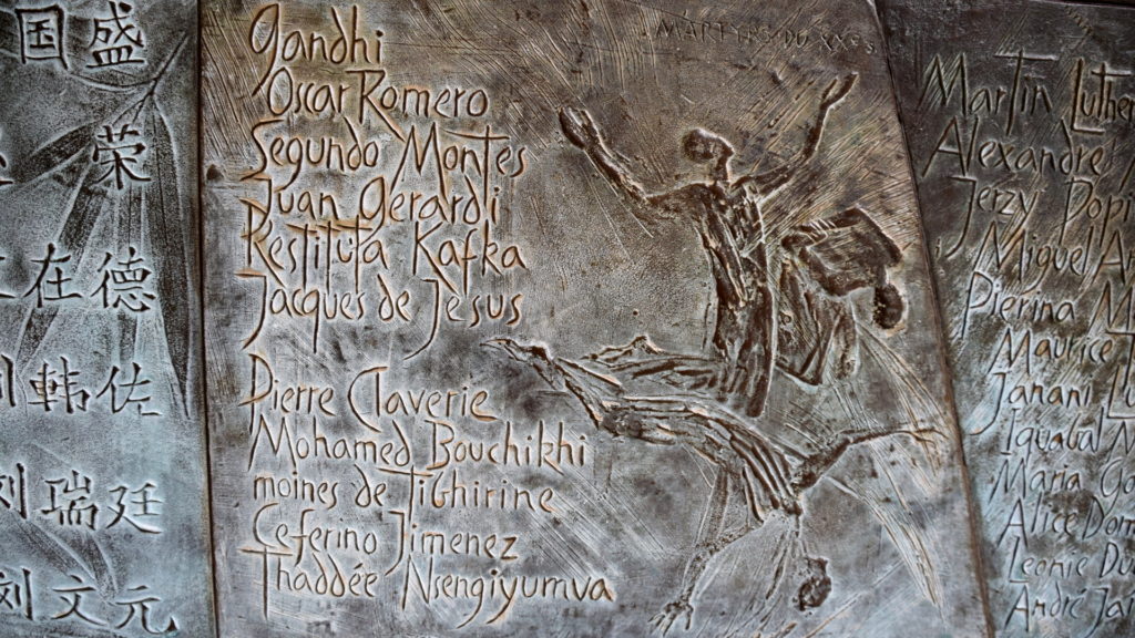 Tür zur Abtei, Detail