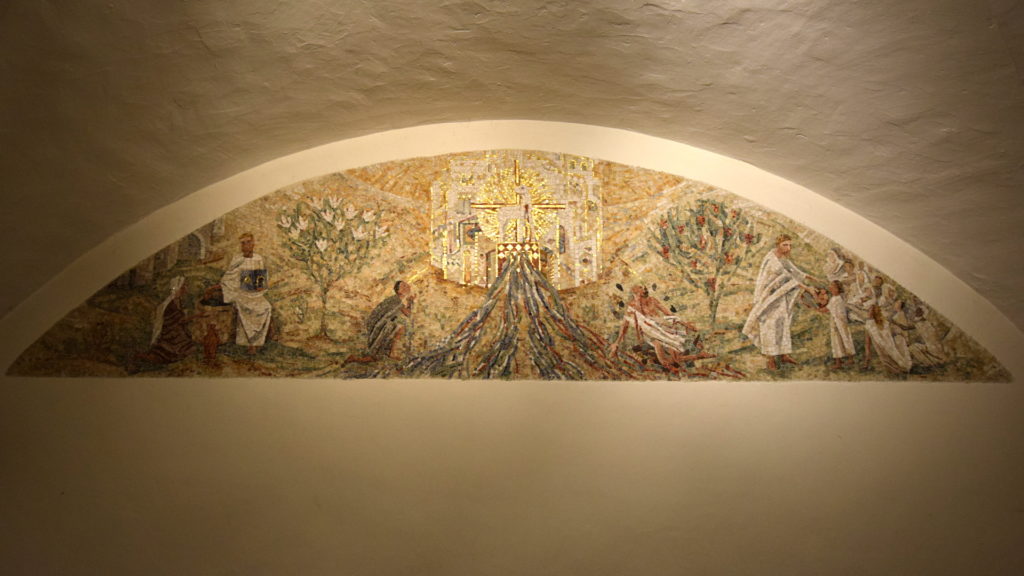 Baptisterium, Mosaik