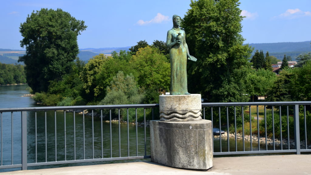 Heilige Verena, auf der Rheinbrücke in Bad Zurzach