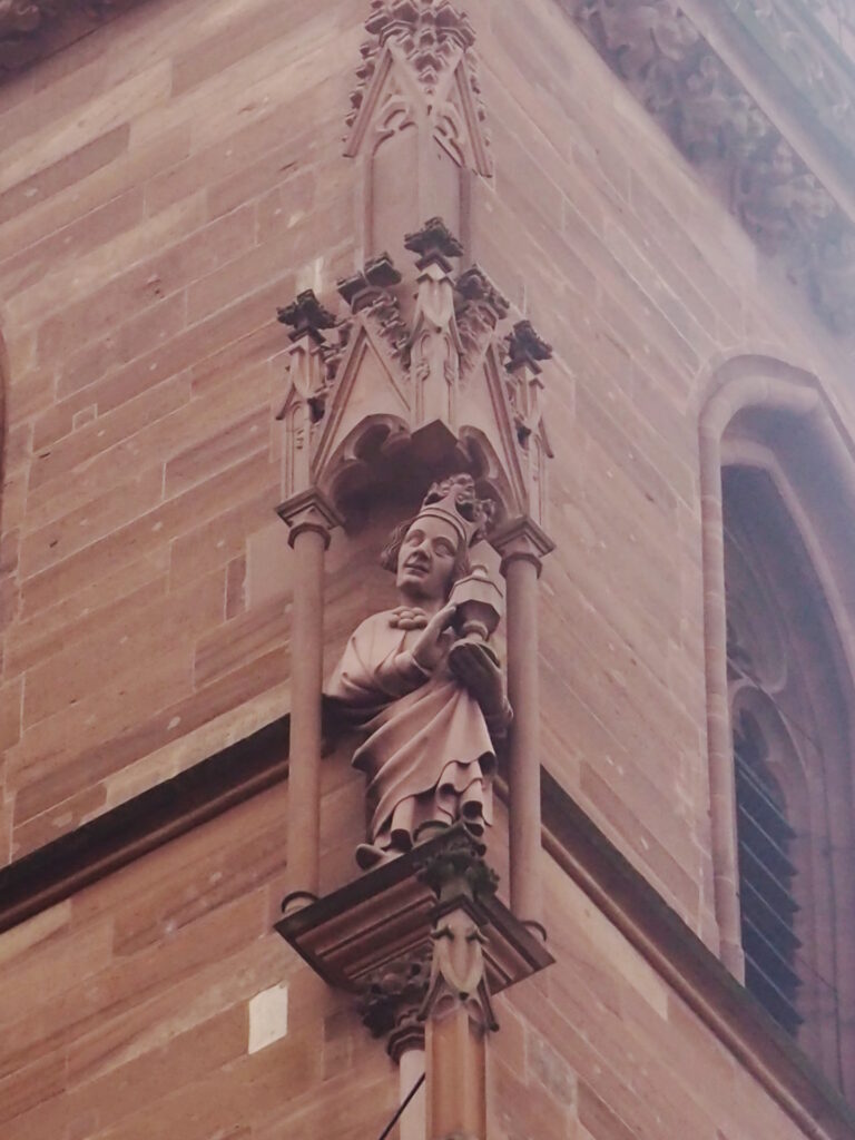 David (Detail Fassade Basler Münster)